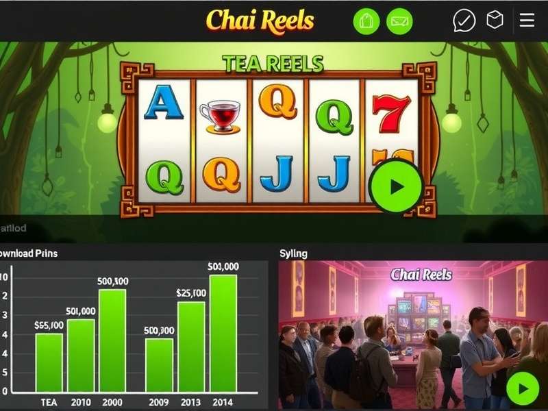 Chai Reels Game Interface Showing Tea-Themed Slot Machines